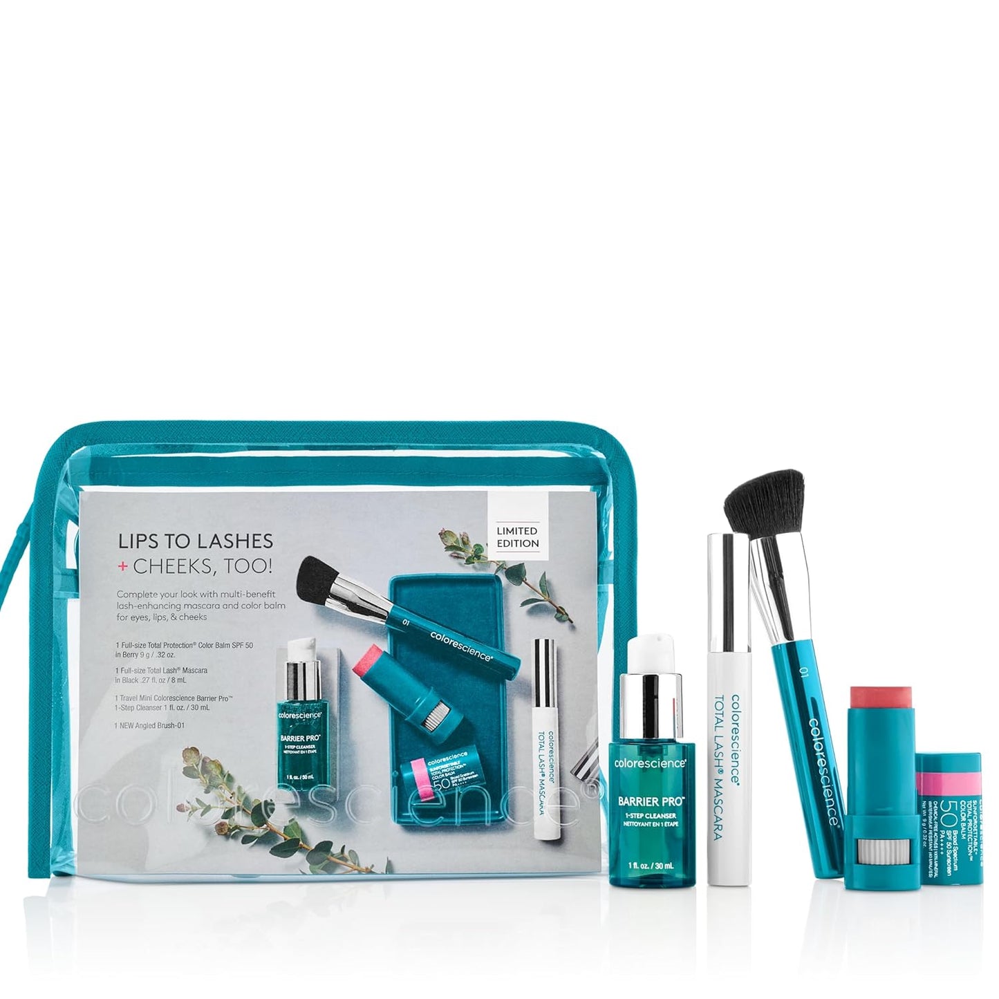 Colorescience Lips to Lashes Makeup Set - Enhance Your Beauty Routine