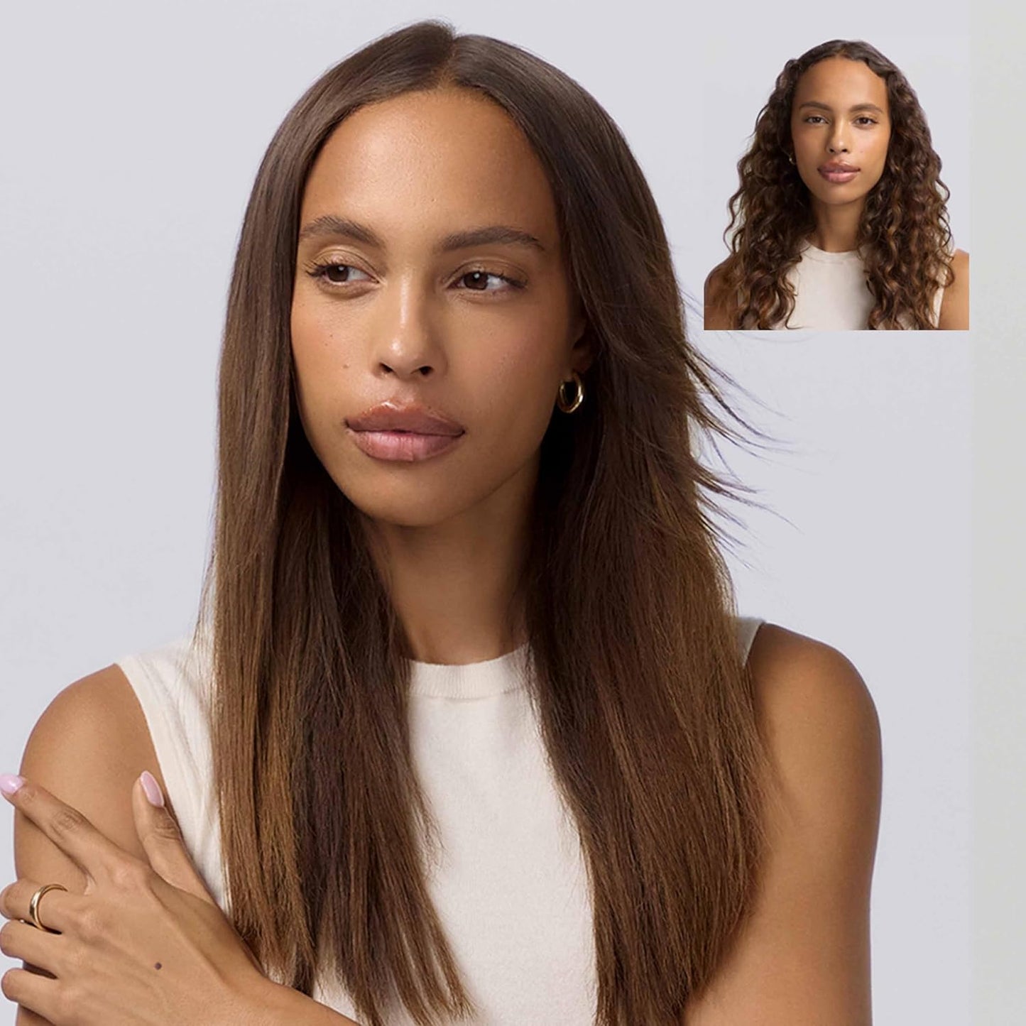 T3 SinglePass Smooth X Flat Iron - Professional Hair Straightener with Extra-Long Ceramic Plates & 9 Heat Settings for All Hair Types