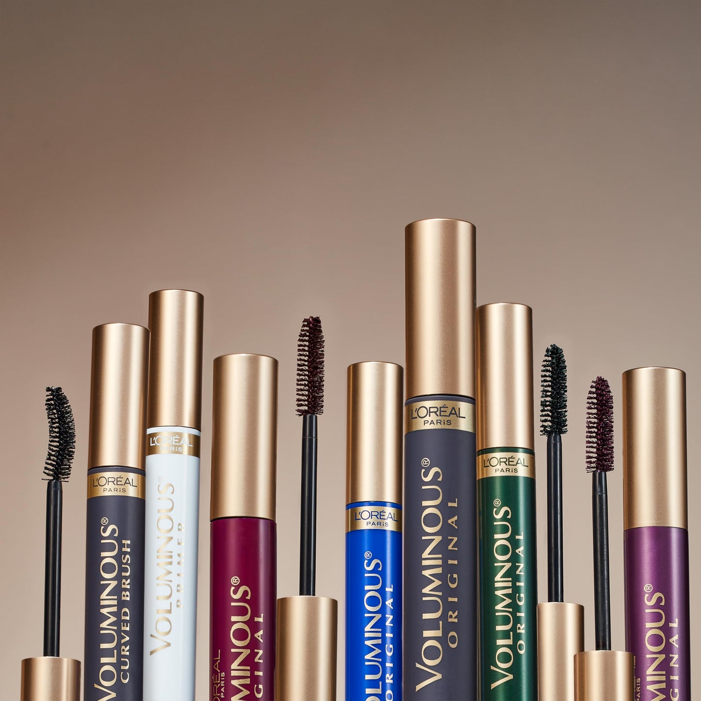 L’Oreal Paris Original Voluminous Mascara, Building Mascara Volume and Length Formula, Washable, Carbon Black, 0.26 Fl Oz., 2 Count