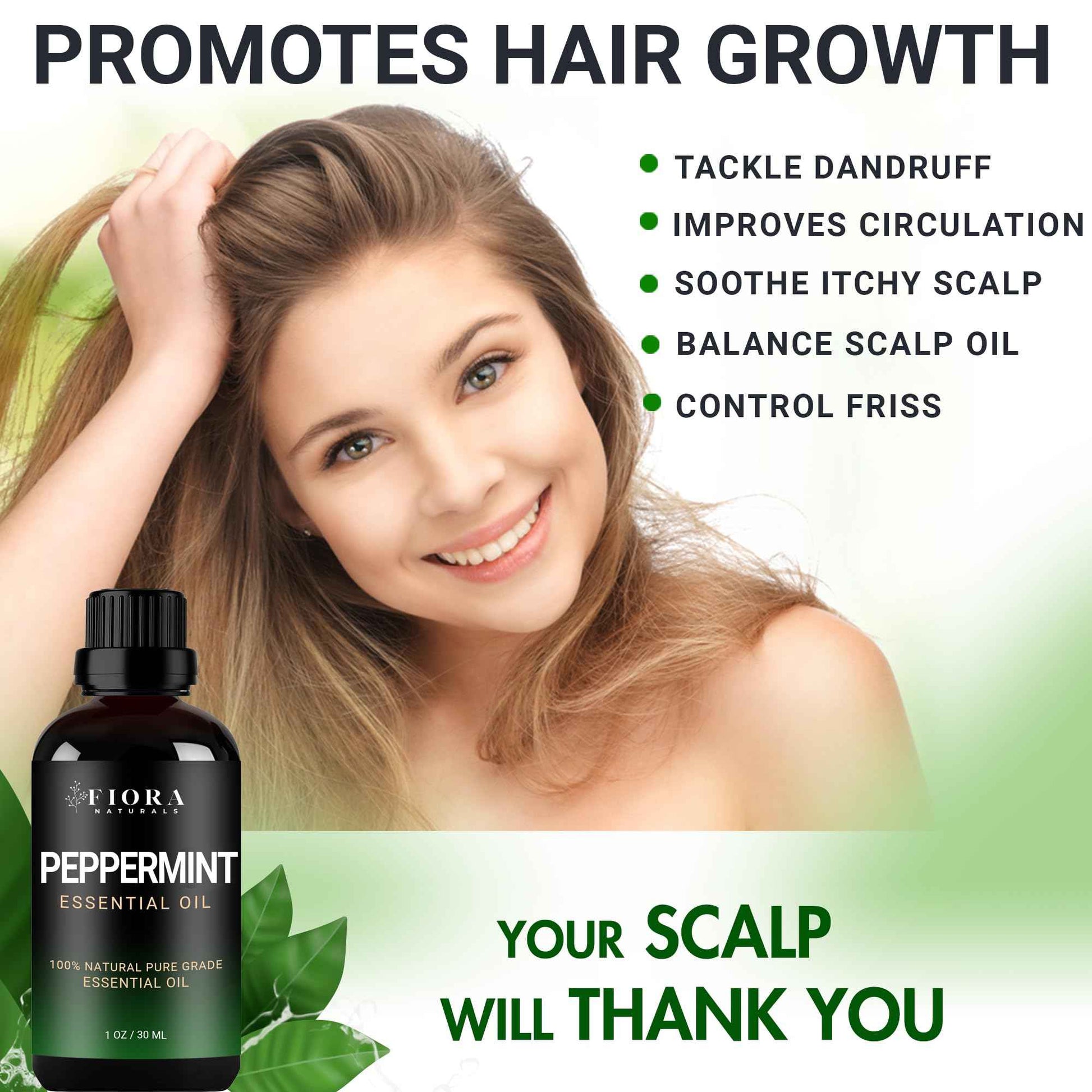 Fiora Naturals Tea Tree Oil & Peppermint Oil