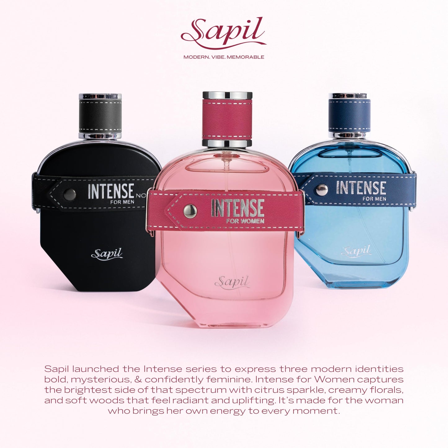 Sapil Intense Eau de Parfum for Women | Captivating Floral Fragrance with Tuberose, Jasmine Sambac & Sandalwood | Long-Lasting Perfume for All-Day Freshness | Elegant Scent for Every Occasion & Mood