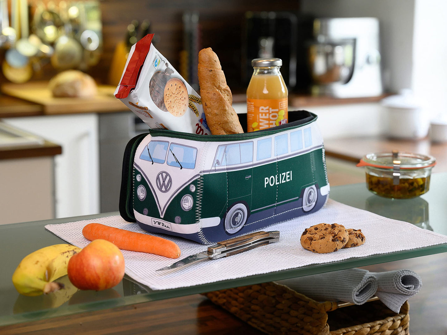 BRISA VW Collection - T1 Bus Camper Toiletry Bag Cosmetic Case