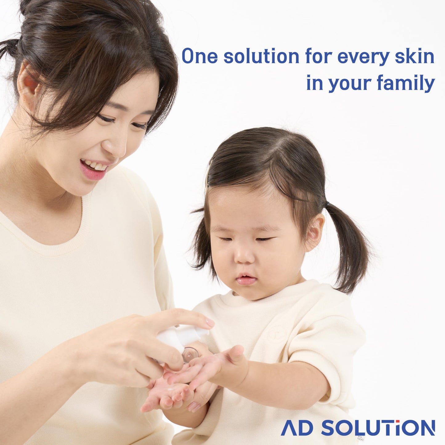 AD SOLUTION Ato Fast Calming Serum for Sensitive & Eczema-Prone Skin Instant Relief from Itch, Redness & Flare-Ups Powered by Cica & Panthenol 1.69 Fl Oz