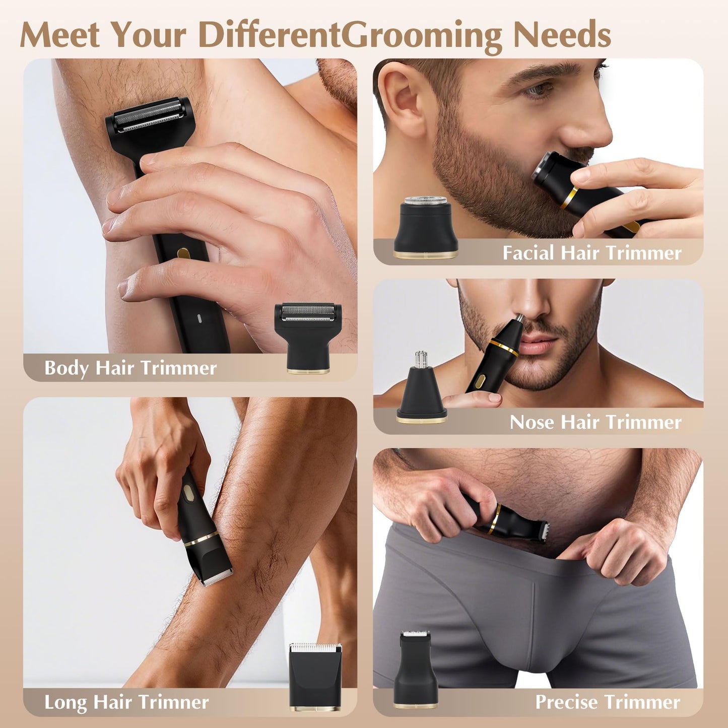 Eilveey Bikini Trimmer Electric Facial Hair Remover for Women Waterproof