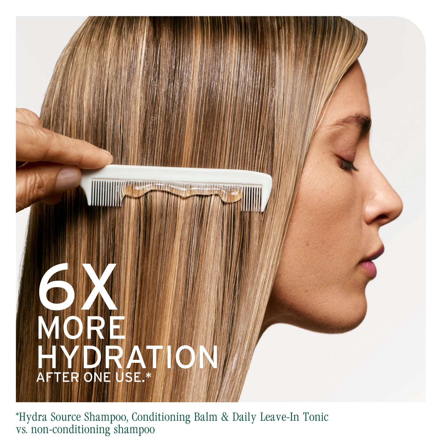 Biolage Hydra Source Detangling Solution - Conditions, Instantly Detangles & Controls Static, For Dry Hair, With Micro-Filtered Aloe Vera & Fermented Hyaluronic Acid, 13.5 Fl Oz, Packaging may vary