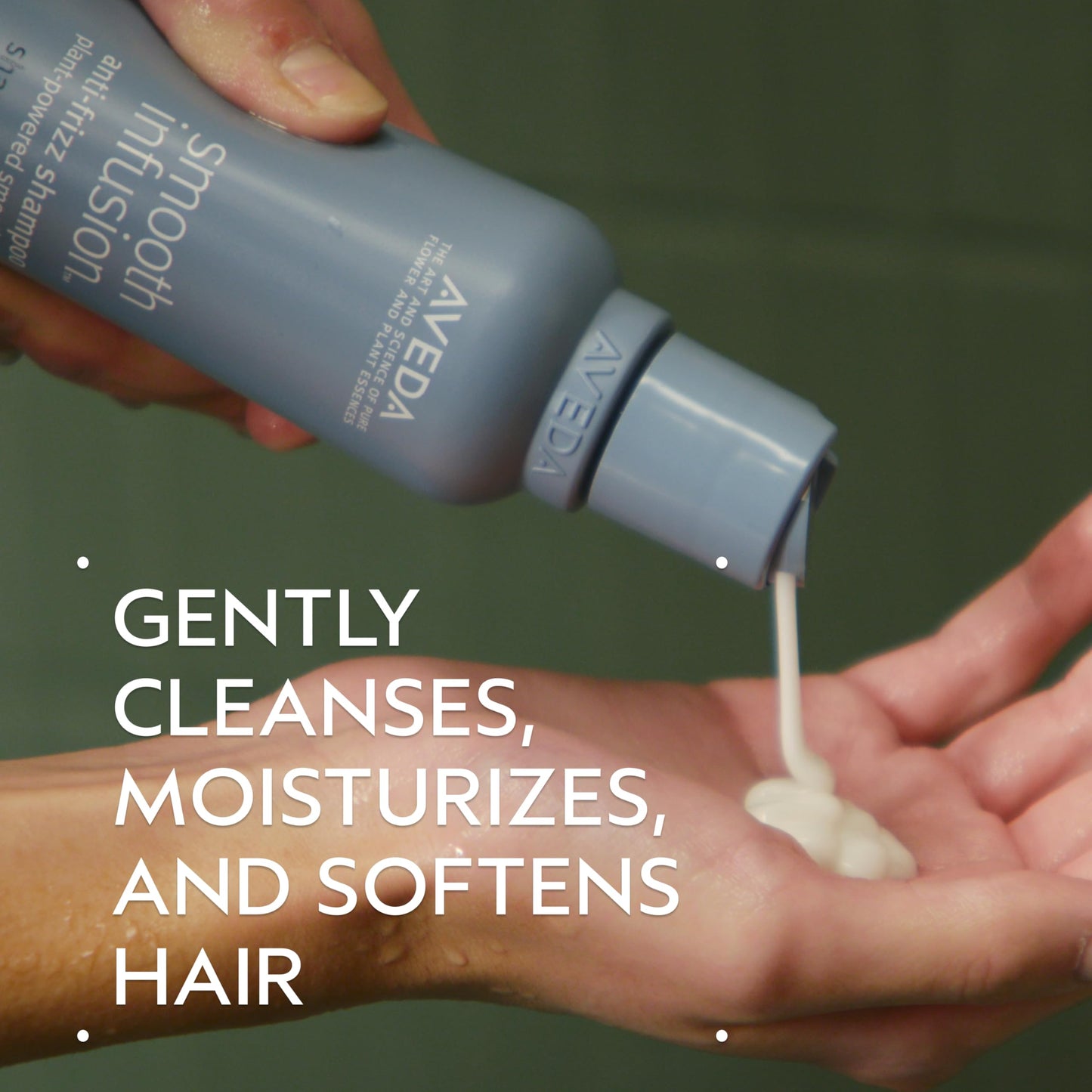 Aveda Smooth Infusion Anti-Frizz Shampoo | Smoothing Shampoo | Frizz Control | Protects Against Humidity | Silicone Free | for Medium and Thick Hair | 95% Naturally Derived*, 1.7 Fl Oz