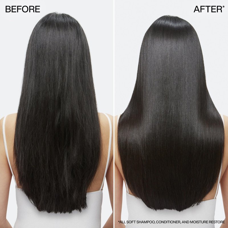 Redken All Soft Shampoo - Moisturizes & Hydrates Dry, Brittle Hair, Gently Cleanses and Softens, With Argan Oil, Safe For Color-Treated Hair, Refill