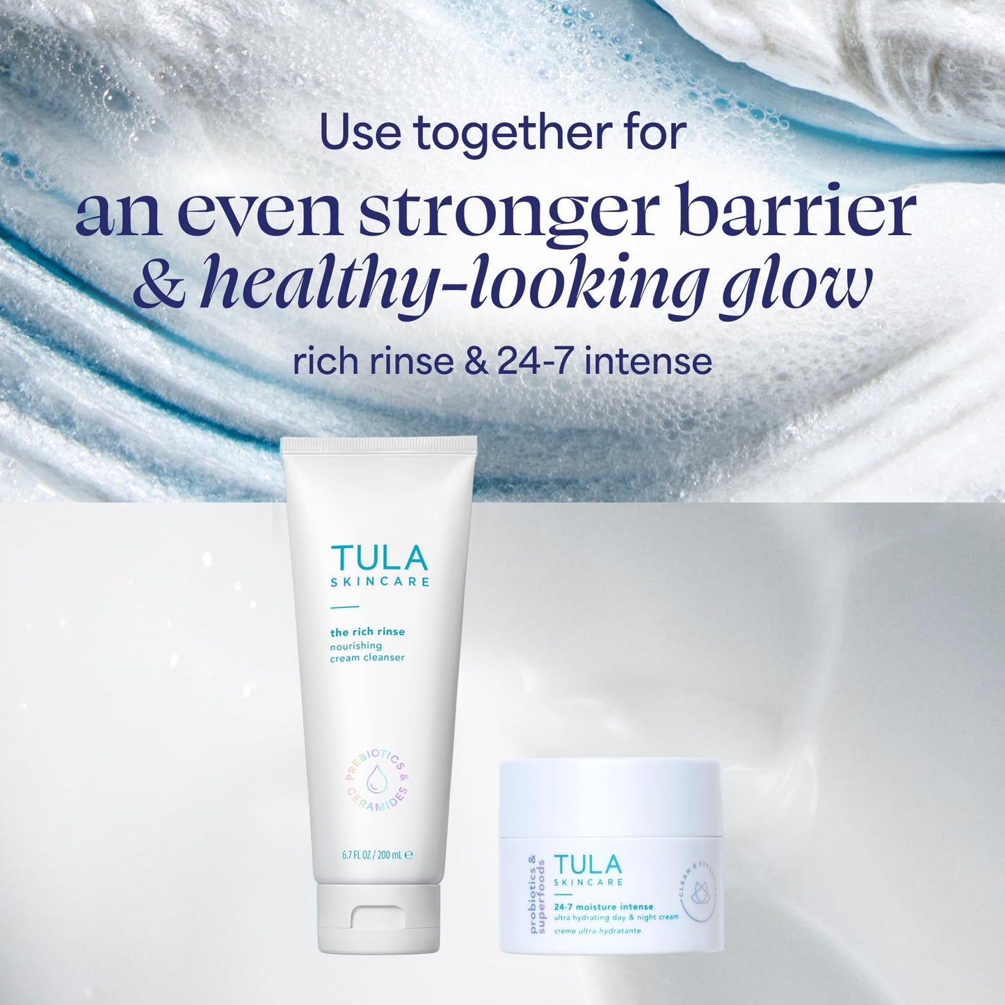 TULA Skin Care 24-7 Supersize Moisture Intense Ultra Hydrating Day & Night Cream - Ultra Nourishing Moisturizer for Face, Improves, Soothes & Maintains Skin Balance, 3.31 oz.