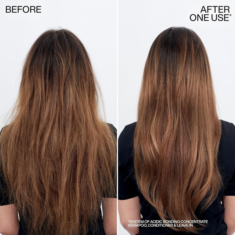 Redken Acidic Bonding Concentrate Shampoo & Pre-Treatment Set | Repair Damaged Hair, Reduce Breakage