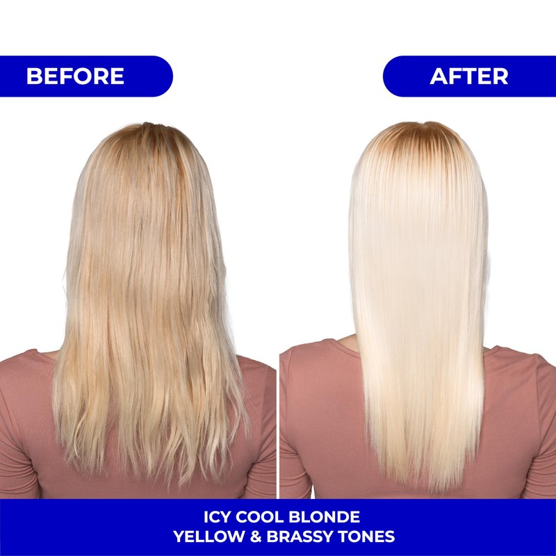naissant Icy Cool Blonde Purple Shampoo & Toning Mask Set | Ultra High-Purity Pigments | Neutralizes Yellow & Brassy Tones | Hyaluronic Acid & Biotin | Paraben & Sulfate Free | 2 x 10.1 Fl Oz