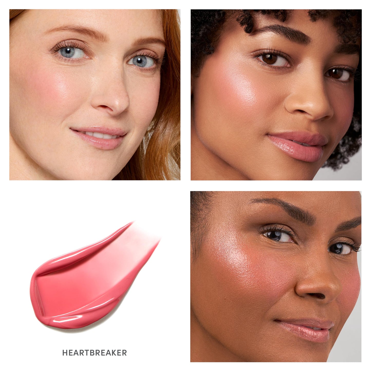 jane iredale ColorLuxe Liquid Blush, Lightweight, Buildable Long-Wear Formula Delivers an Effortless, Customizable Flush, Dermatologist-Tested, Vegan - Heartbreaker