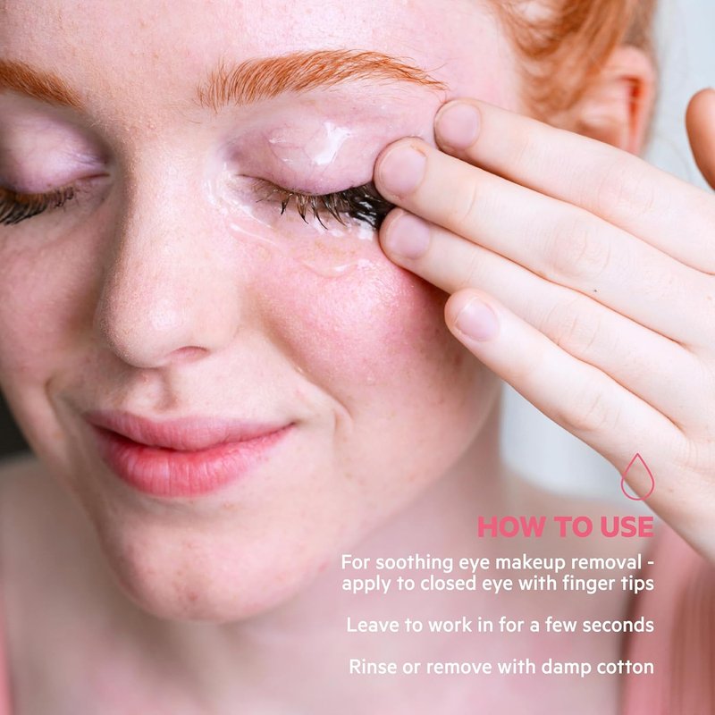 SVR Eye Makeup Remover Gel - Gentle Formula for Sensitive Eyes | Niacinamide, 125ml