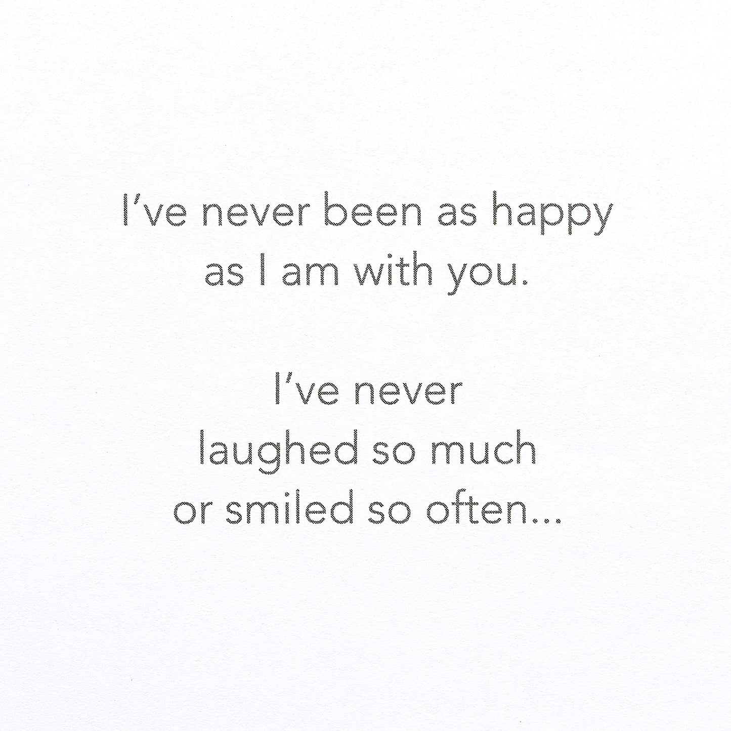 American Greetings Valentines Day Card for Husband, Wife, Boyfriend, Girlfriend or Significant Other (Love You More)