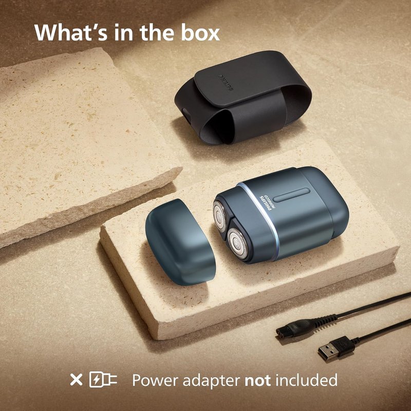 Philips Norelco Shaver 700 Series - Electric Shaver with Lift & Cut System, Dual Steel Blades | Wet & Dry, Travel Case, Model S794/94