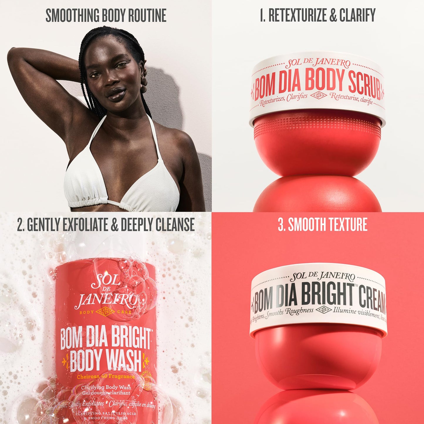 Sol de Janeiro Bom Dia Bright Body Scrub 220g/7.8 oz.