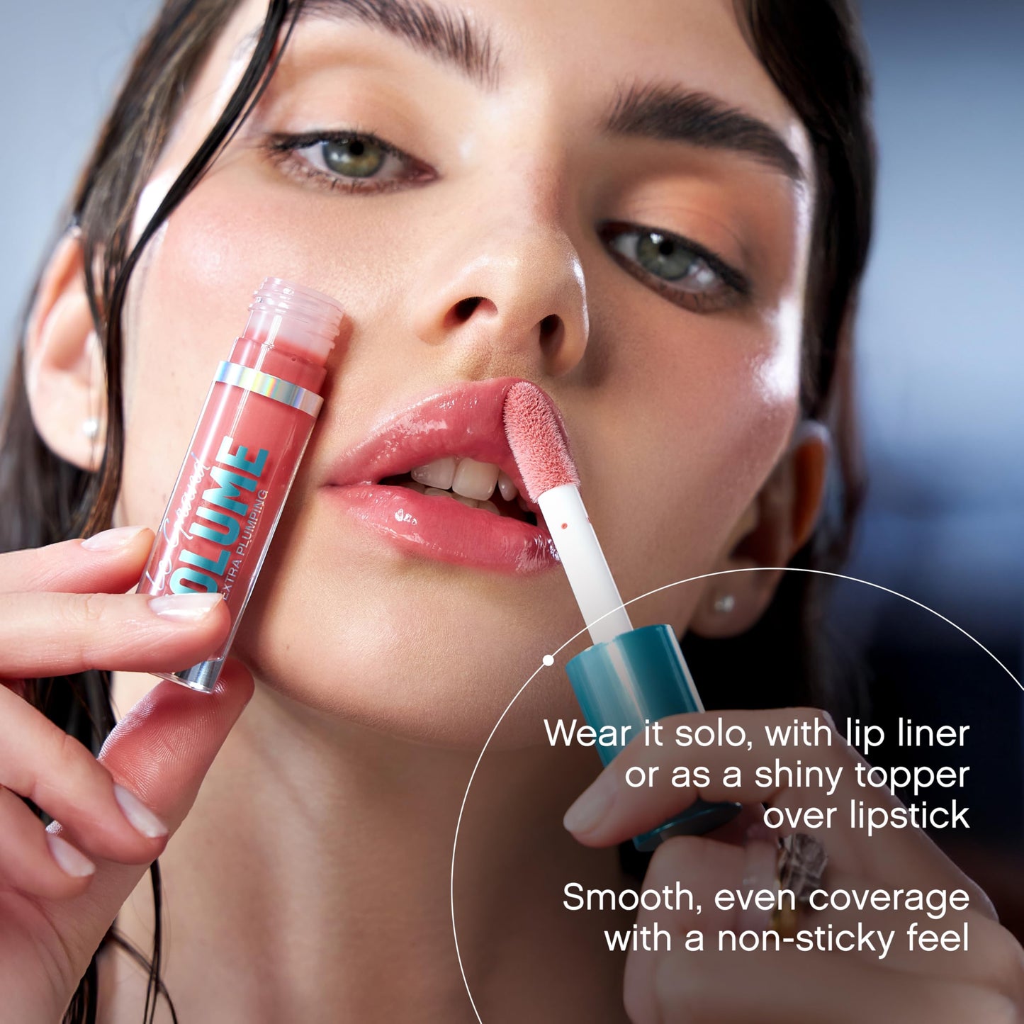 Vivienne Sabó Le Grand Volume Plumping Lip Gloss – Hyaluronic Acid Moisturizing Lip Gel, Cayenne Pepper + Menthol Cooling Tingle, High-Shine Non-Sticky Finish, Cruelty-Free, Shade Chablis, 3 ml