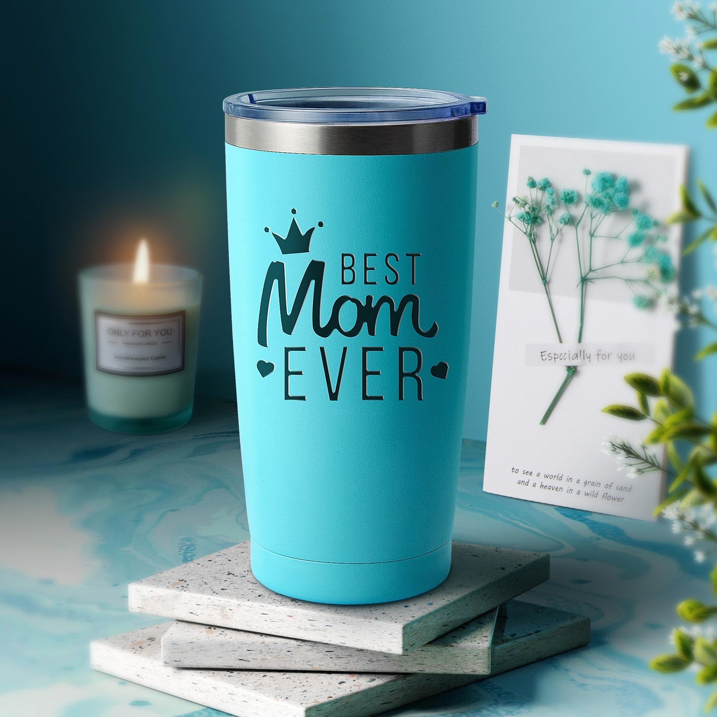 EUASOO Mothers Day Gifts for Mom from Daughter Son Kids Husband - Best Mama Gift, Gifts for Mom - Christmas, Birthday, Valentines Day,