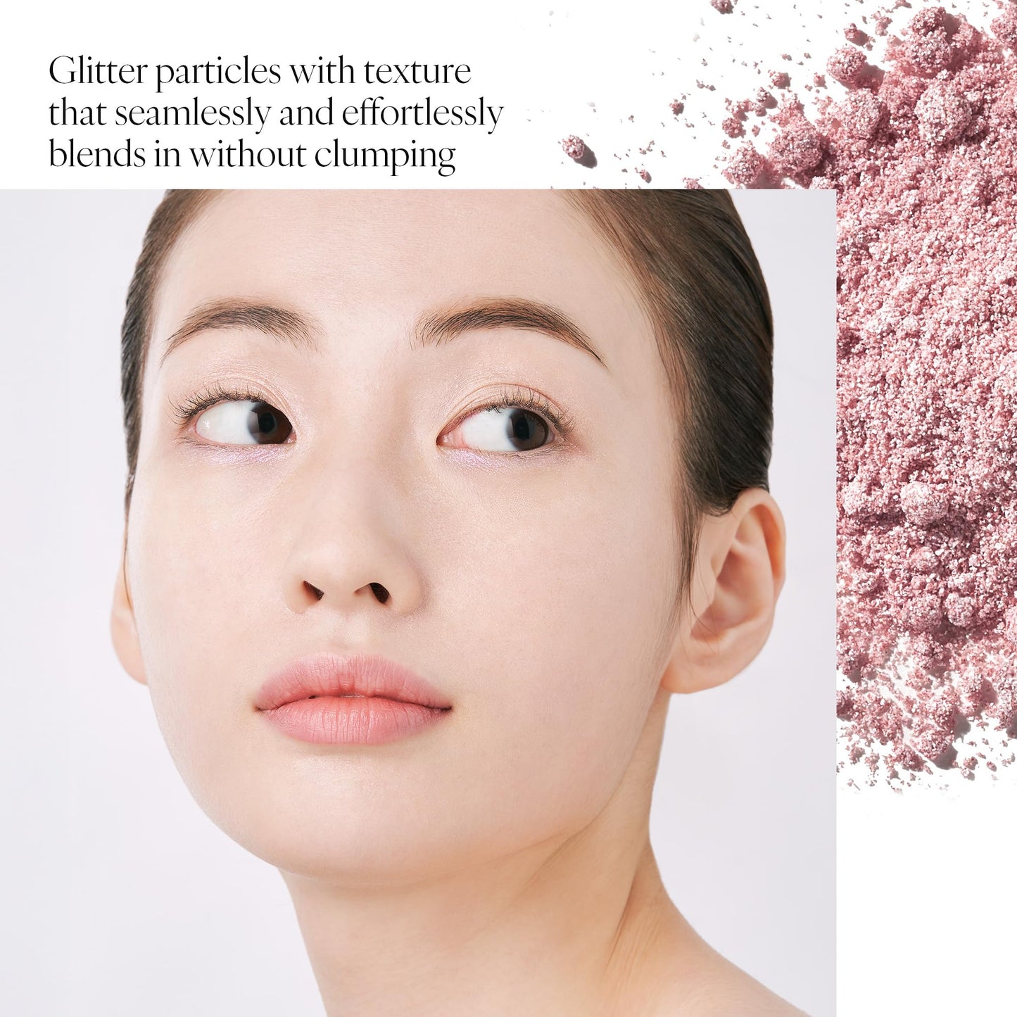 AmeliSeoul SPARKLE SPOT 515 RED SALT PINK CHICCHOC, High Shine Glitter Eye & Face Sparkle, Multi-Dimensional (1.7g, 0.004 oz.)