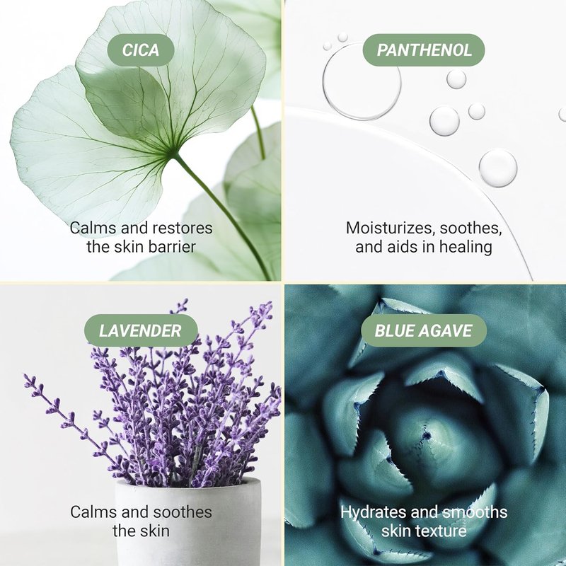 Cica Cleansing Water Pads - Korean Micellar Makeup Remover Wipes | Exfoliating Toner for Glass Skin | Hydrating & Calming - 80ct