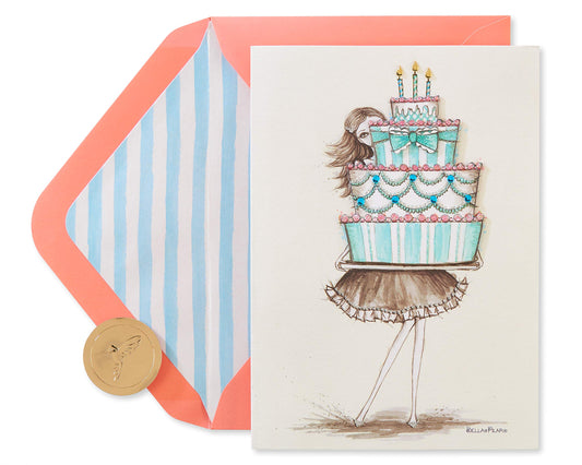 Papyrus Birthday Card for Her - Designed by Bella Pilar (Celebration That Shines)