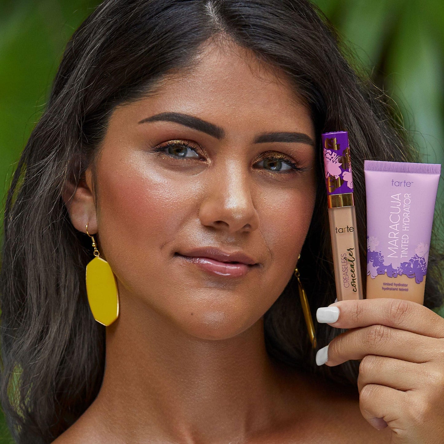 tarte maracuja tinted moisturizer – Lightweight Sheer Foundation with Buildable Longwear Coverage, Hyaluronic Acid for Hydrated Skin, Vegan & Cruelty-Free, full size, 34H medium honey