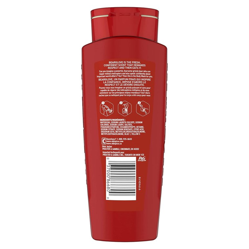 Old Spice Bearglove Body Wash - Refreshing Citrus Scent | 16 oz