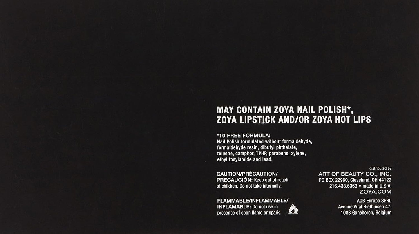 Zoya Nail Polish Quad Set - Vibrant Colors for Stunning Manicures | 4-Piece Collection