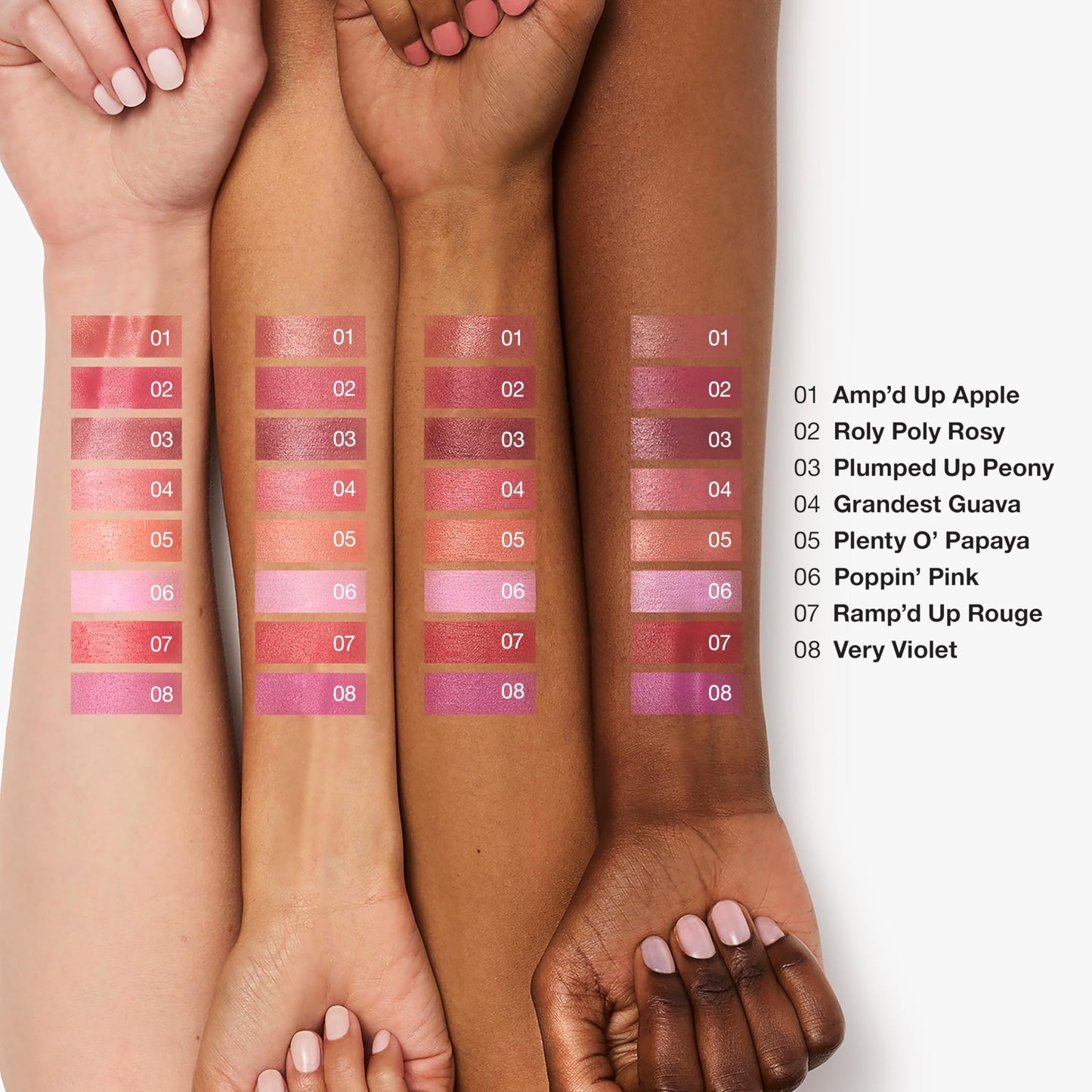 Clinique Chubby Cream Blush Stick Cheek Colour Balm | Blush For Cheeks | Long Lasting + Buildable | Create A Healthy Looking Glow | Perfect For Travel, Roly Poly Rosy