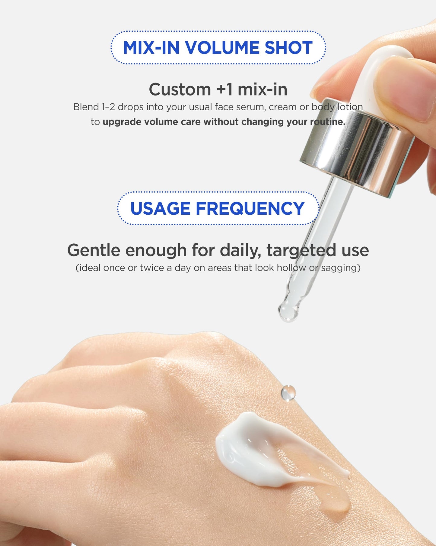 THEPURI Volufiline™ Booster Serum [2-Pack Value] (10ml x 2) – Sederma France Cosmetic Active | Helps Skin Look Plumper & Firmer | Mix-In Ampoule for Face Neck Body | Oil-Essence