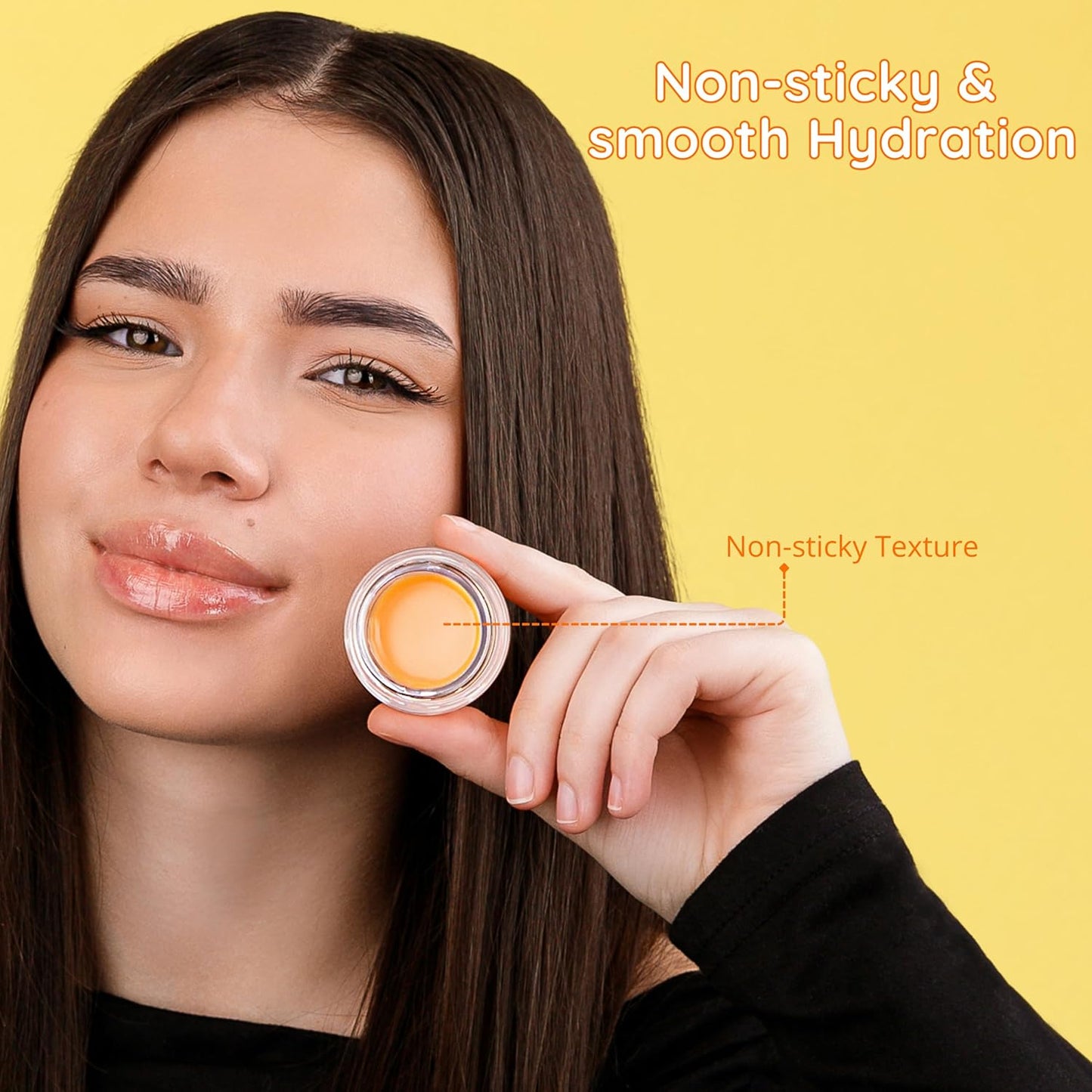My Bee Balm Lip Balm - Peach Hydrating Balm for Dry, Chapped Lips | Propolis & Honey, 2-Pack