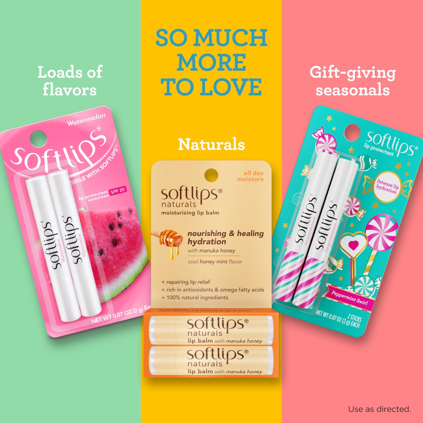 Softlips Daily Lip Moisturizer For Very Dry Lips With SPF, Pearl Tint & Vanilla Flavor Lip Balm, Hydrates, Soothes & Prevents Dry, Chapped Lips, Smooth Glide Formula, 2 Pack (12x0.14 oz)