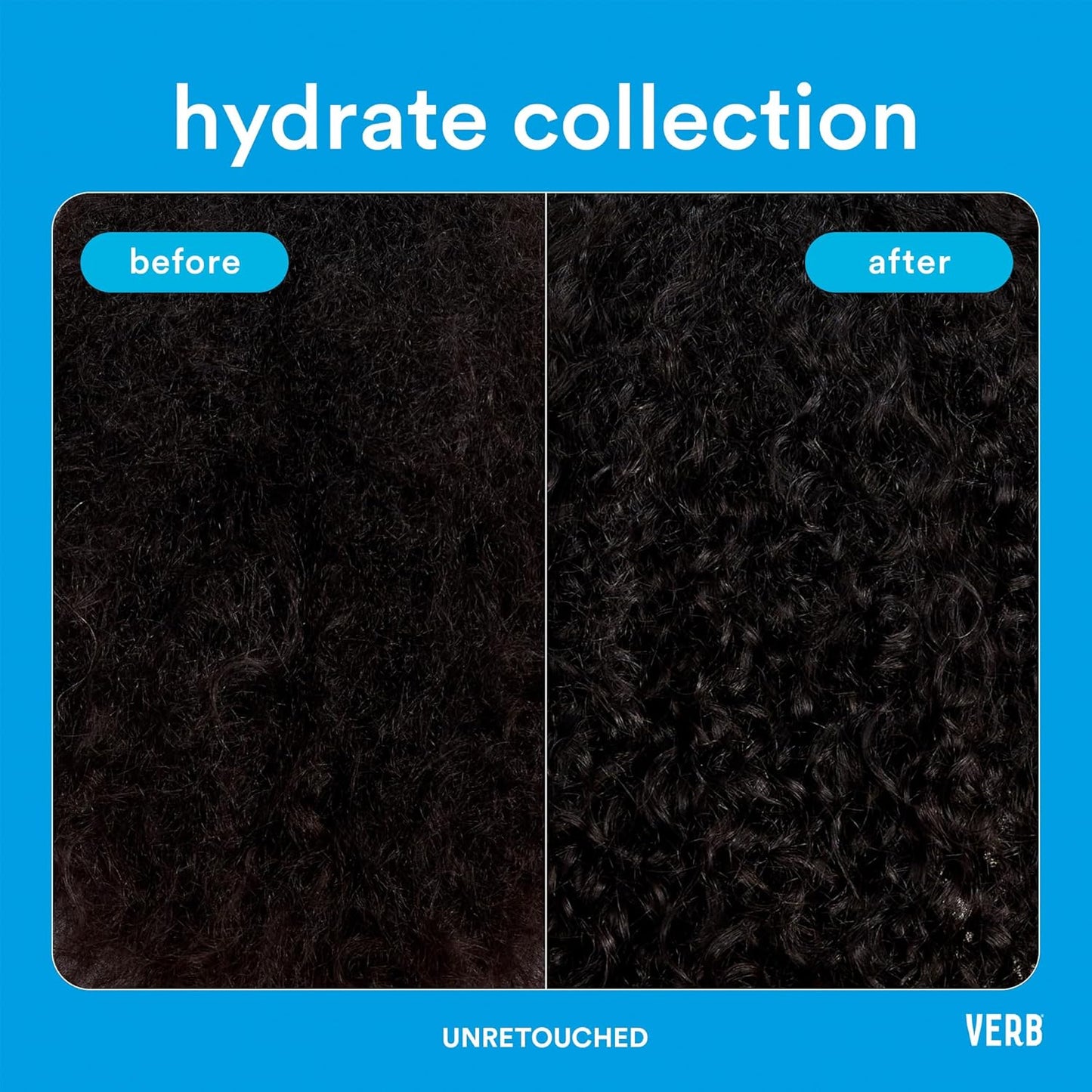 VERB Hydrate Conditioner - Nourishing Formula for Dry, Frizzy Hair - Smooths & Reduces Frizz | Amber & Warm Jasmine Scent