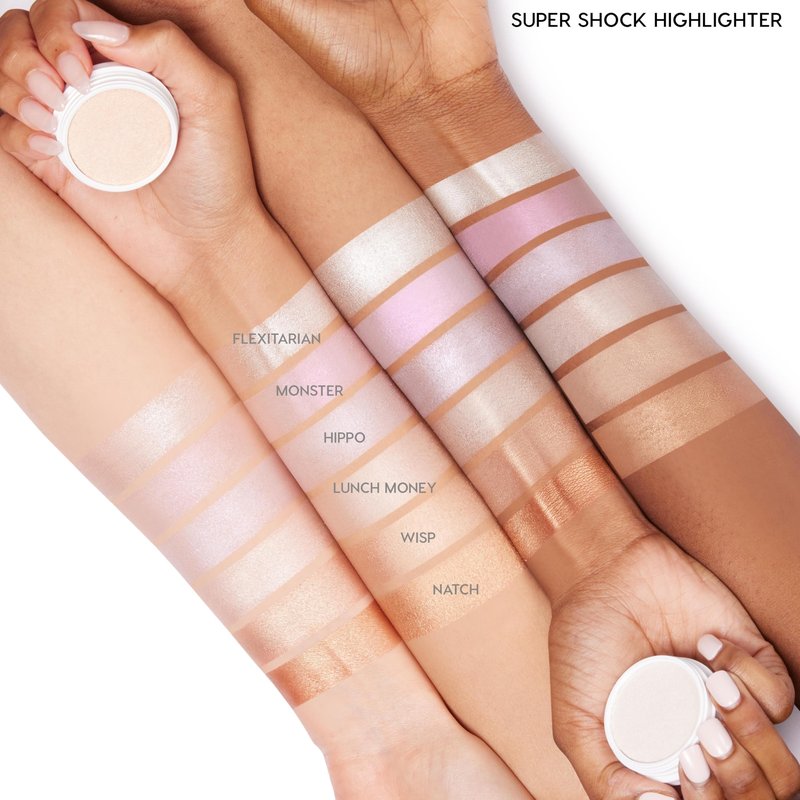 ColourPop Super Shock Highlighter Makeup - High-Pigment, Crème-Powder Face Makeup - Buildable & Blendable Formula with a Unique Bouncy Texture - Spellbound (0.15 oz)