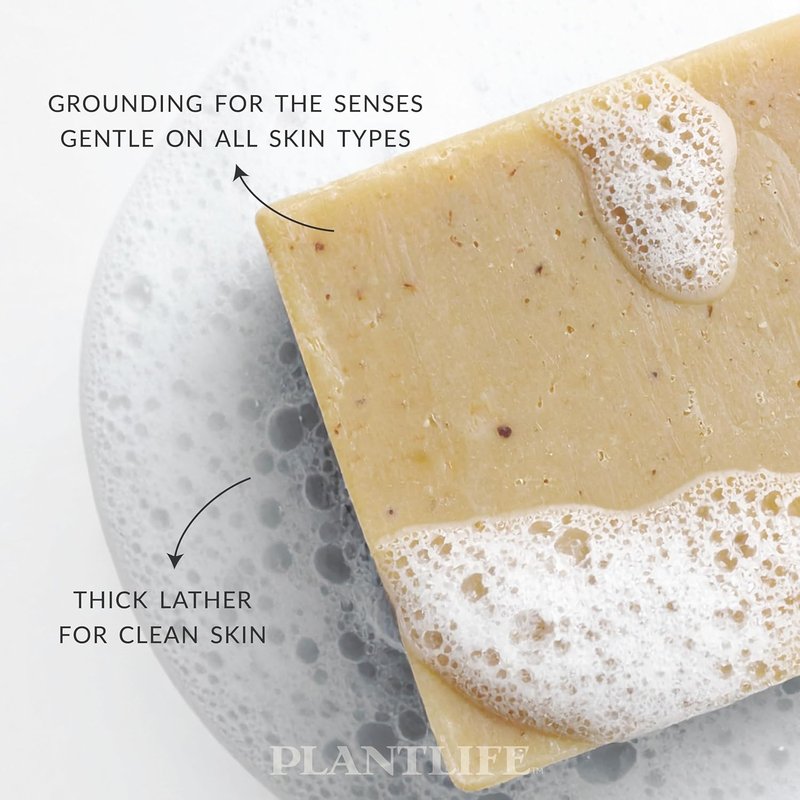 Frankincense Myrrh Bar Soap 6-Pack | Moisturizing Handcrafted Soap - Plant-Based Ingredients, 4oz Bars