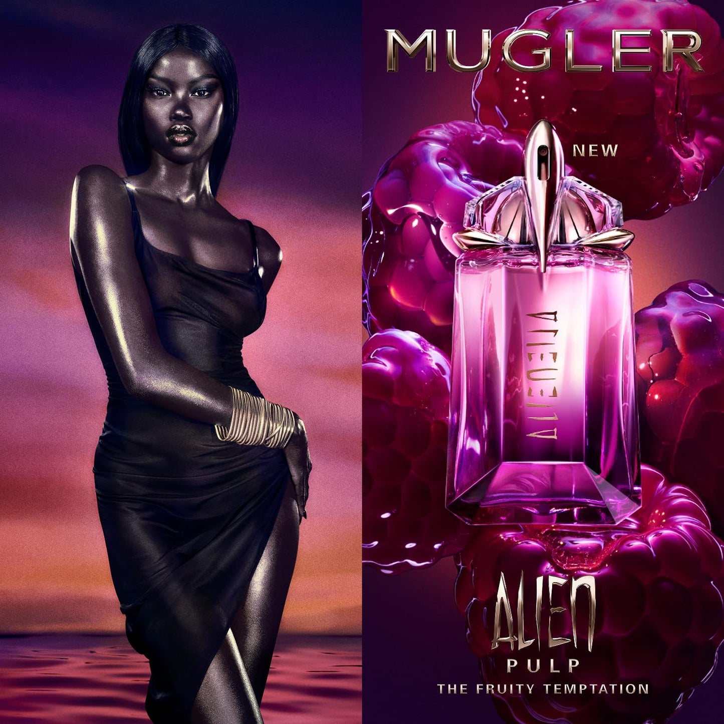 Mugler - Alien Pulp - Eau de Parfum - Fruity, Floral Womens Perfume - With Raspberry, Jasmine & Musks - 3 Fl Oz