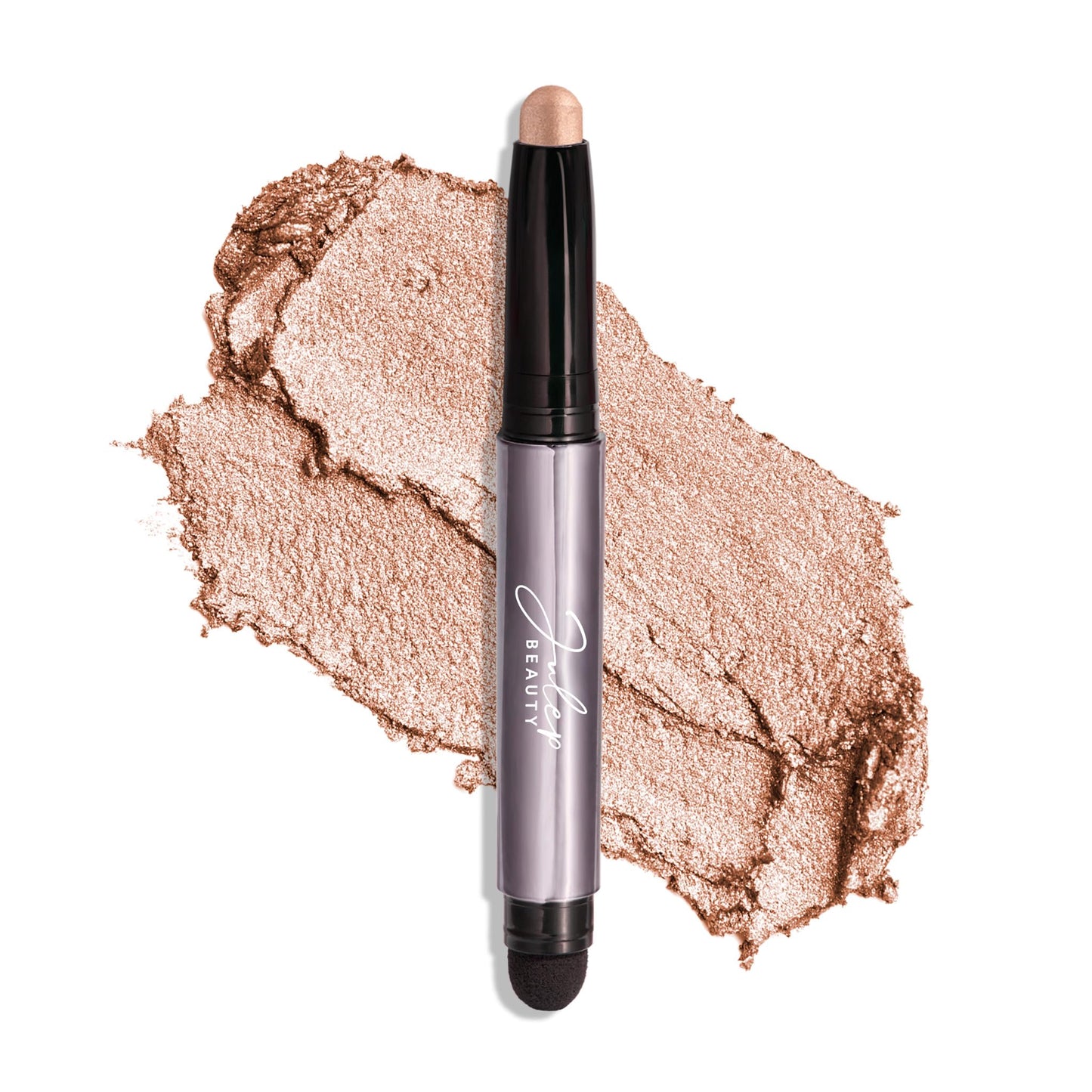 Julep Eyeshadow 101 Cream-to-Powder Waterproof Eyeshadow Stick – Champagne Shimmer – Long-Lasting, Buildable, Crease-Proof, Cruelty Free, Shimmer Finish with Built-In Smudger