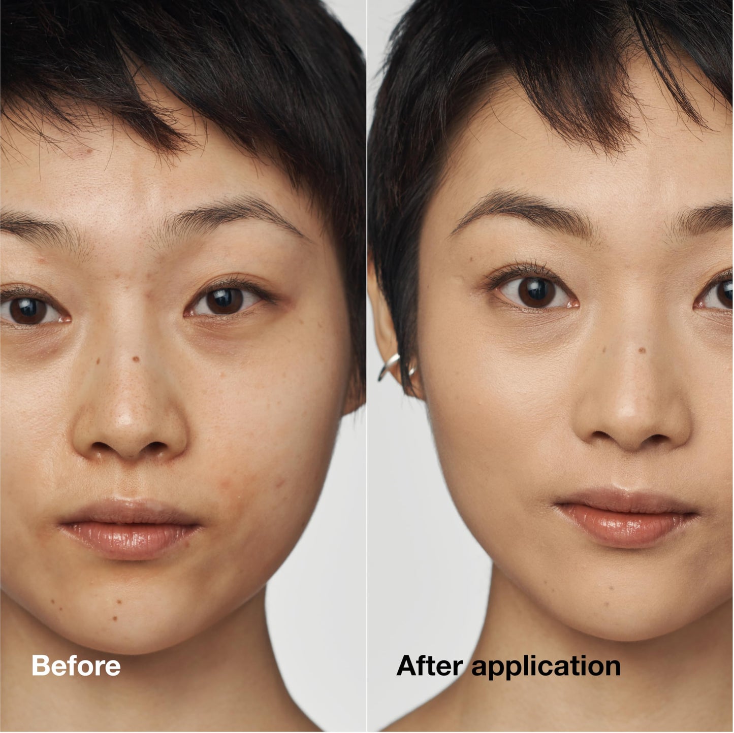 Clinique Even Better Clinical Serum Liquid Foundation SPF 25 With Vitamin C, Salicylic Acid + Hyaluronic Acid For Combination to Oily Skin Types | Full Coverage + Matte Finish, Meringue, 1 Fl Oz