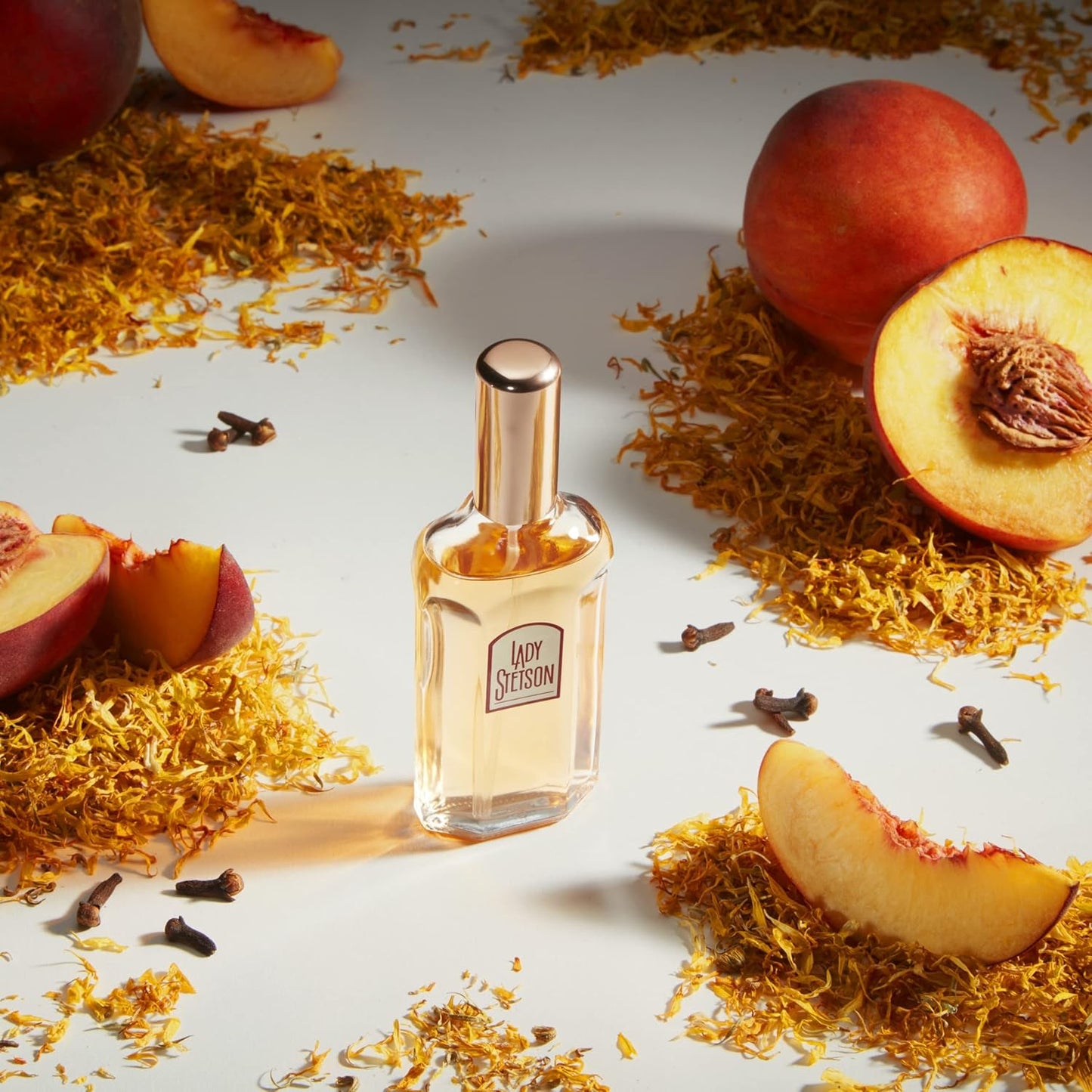 Lady Stetson Perfume for Women - Feminine Woody Fragrance with Peach, Rose & Sandalwood - 1 Fl Oz