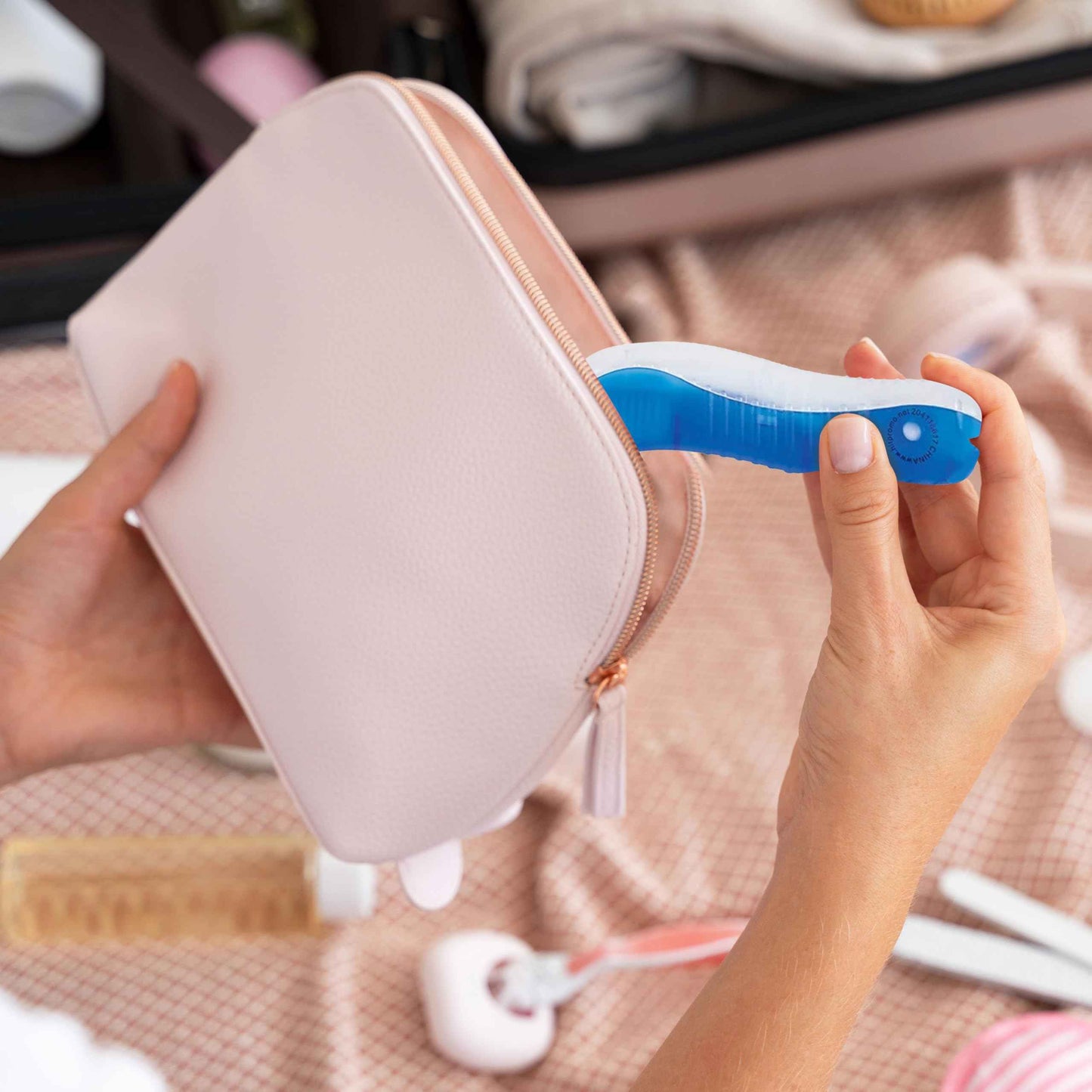 Number 1 In Service 24 Pack Foldable Travel Toothbrushes Soft Bristle Compact Size for Adults, Kids, Men, Women, Mini Tooth Brush Set for Camping, Hotel, Airplane, Toiletry Kits Individually Wrapped