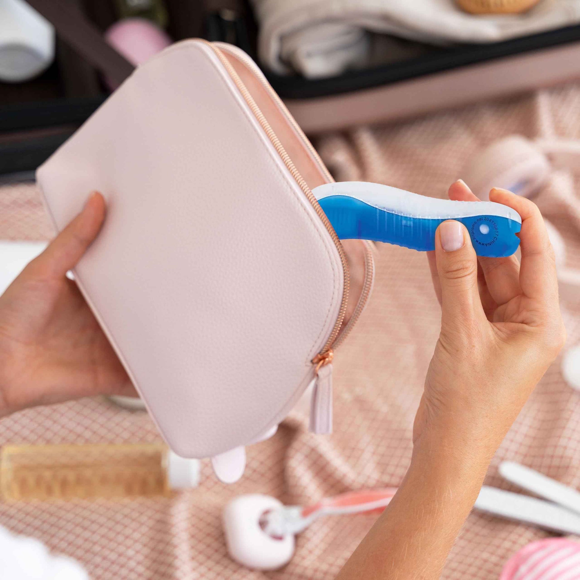 Number 1 In Service 24 Pack Foldable Travel Toothbrushes Soft Bristle Compact Size for Adults, Kids, Men, Women, Mini Tooth Brush Set for Camping, Hotel, Airplane, Toiletry Kits Individually Wrapped