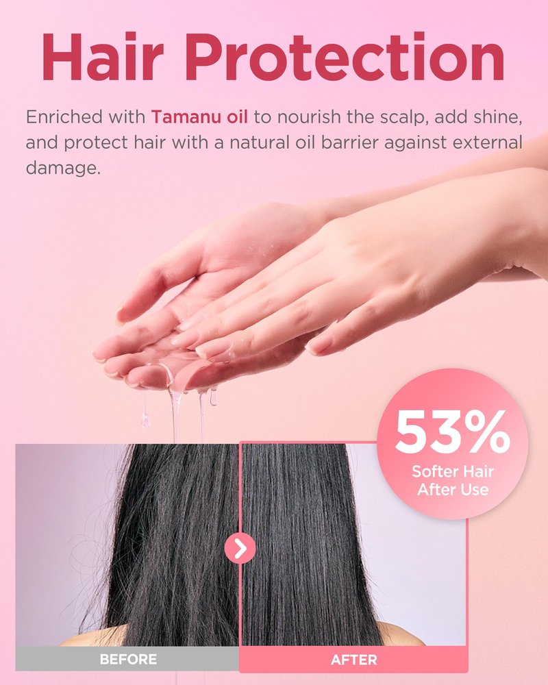 JENNYHOUSE Salon Therapy Damage Care Hair Oil Serum - Korean Beauty Hair Protection Nourishing - Frizz Control, Shine Treatment for Dry Hair - Floral Musk Scent - 3.38 fl.oz