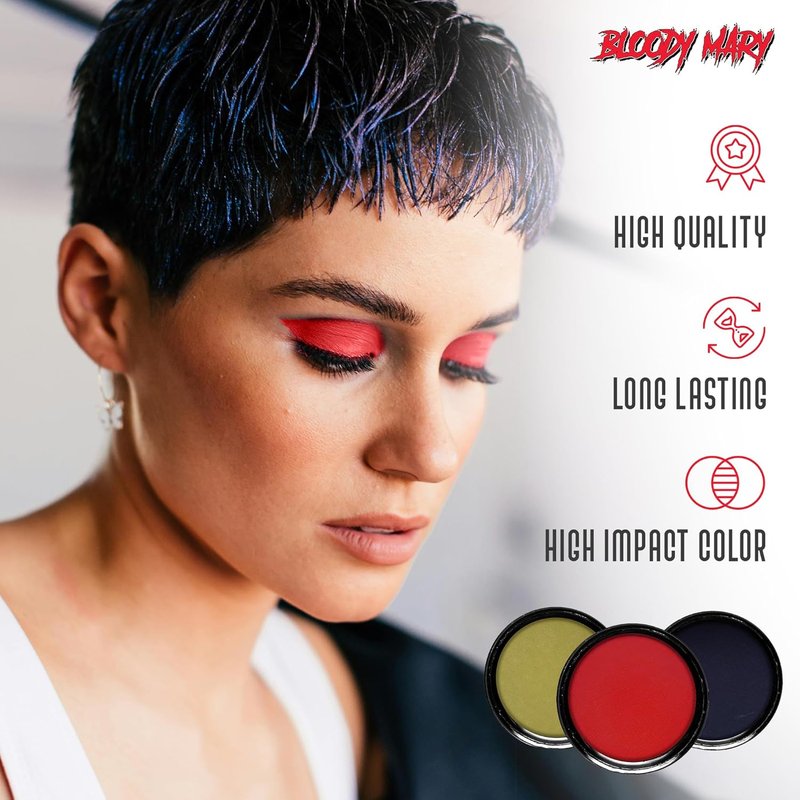 Bloody Mary Eye Shadow Palette - Vibrant Pigments for Bold Looks