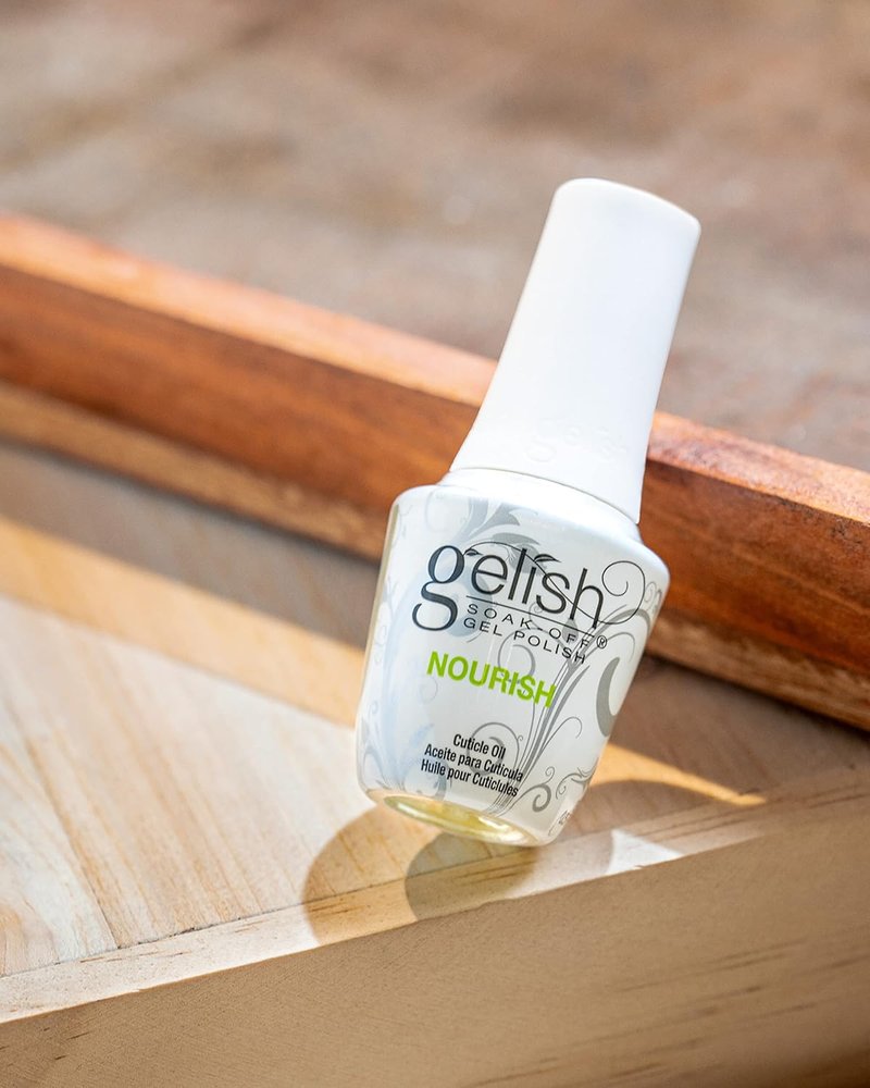 Gelish Mini Cuticle Oil - Hydrating Formula for Healthy Nails & Cuticles | Quick Absorbing, Non-Greasy (0.3 Fl Oz)