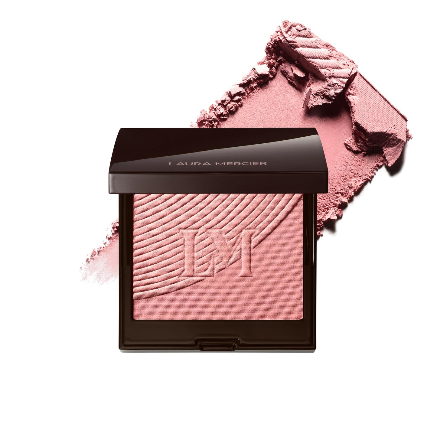 Laura Mercier Blush Color Infusion Duo, Matte & Luminous Powder Blush, Talc‑Free, 16HR Wear, Buildable Natural Finish, Passionfruit - Warm Pink