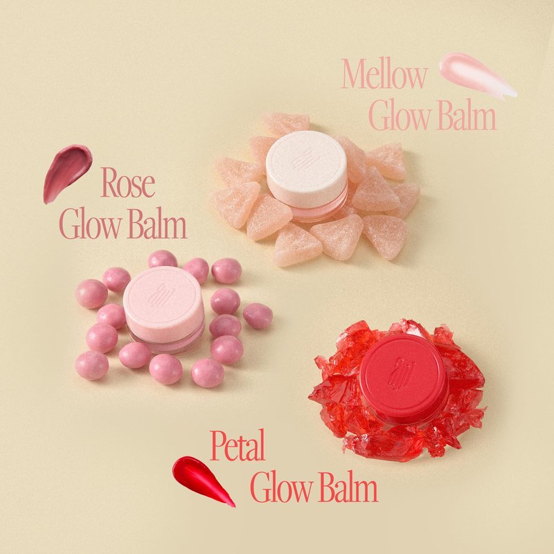 ANILLO Petal Glow Balm - Korean Tinted Lip and Cheek Balm with Volufilinsome, Hyaluronic Acid Complex & Hibiscus Collagen - Glossy and Vegan K Beauty Lip Moisturizer & Cheek Blush (0.18 oz)