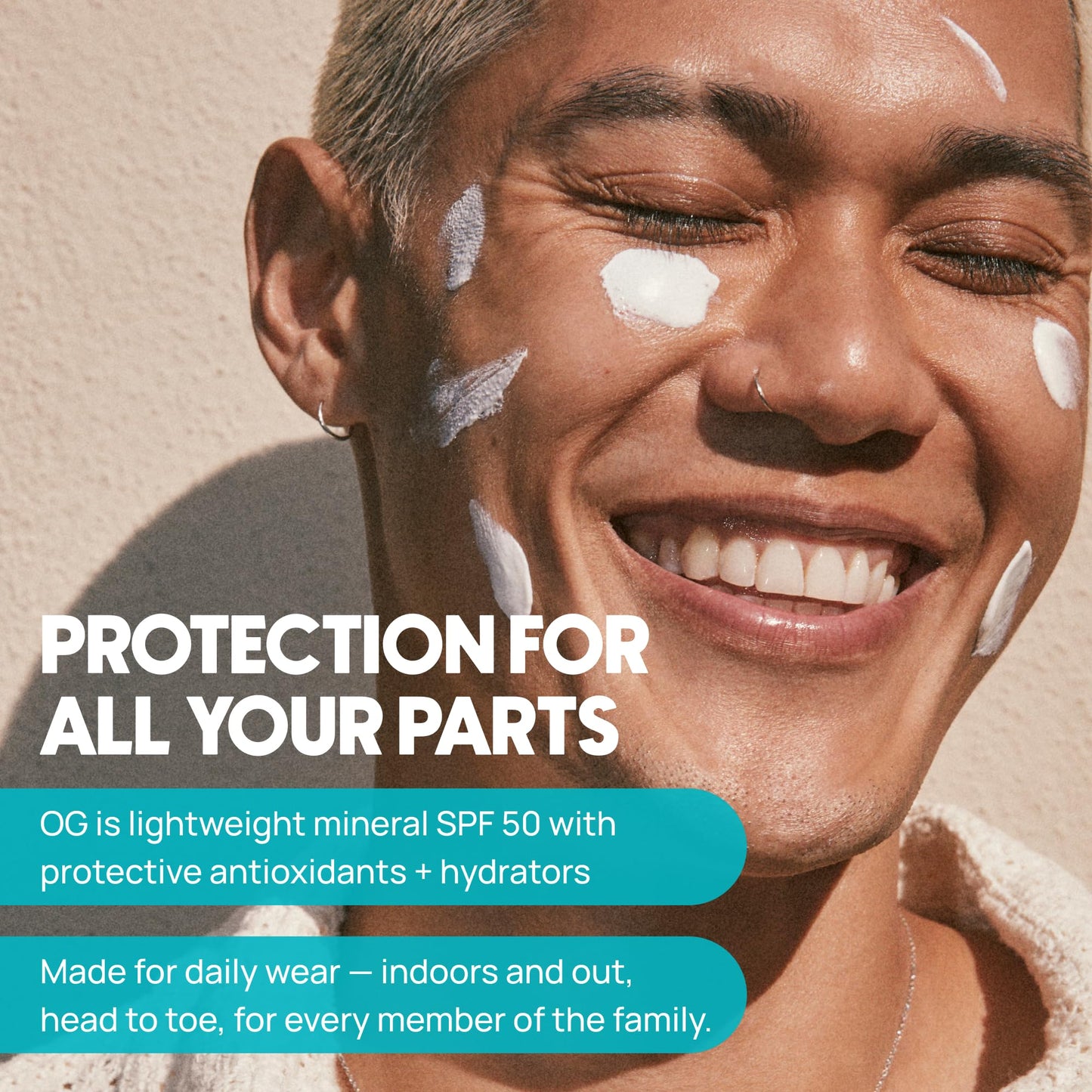Spooge The OG | Mineral Sunscreen SPF 50 | Zinc Oxide Sunblock | Non Toxic Sunscreen For Face & Body | Dermatologist Developed Formula | Aloe & Vitamins C, E | Reef Safe Sunblock | 5oz