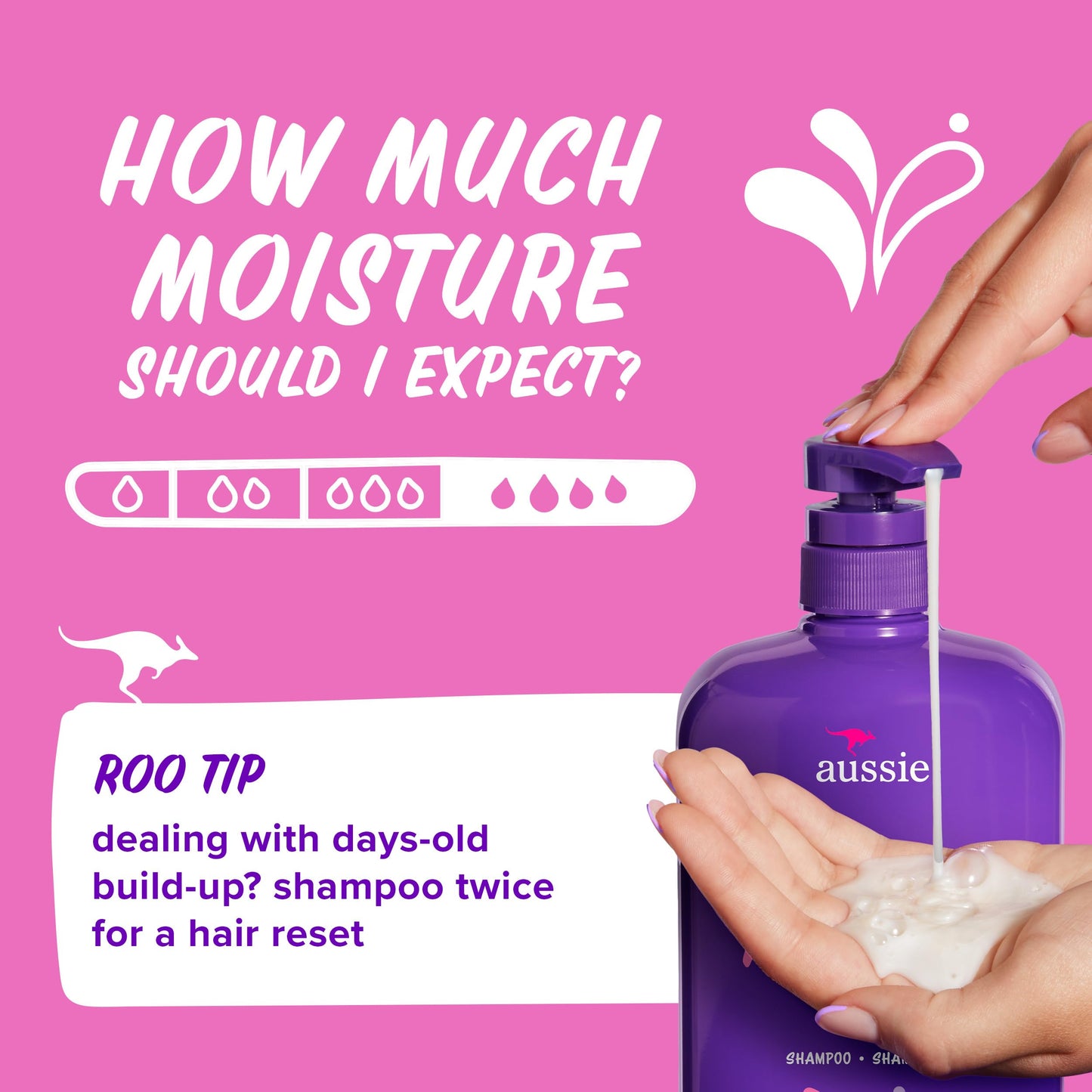 Aussie Total Miracle 7 Benefit Shampoo for Dry, Damaged Hair of All Types, Paraben-Free, 30.4 fl oz, 4-Pack