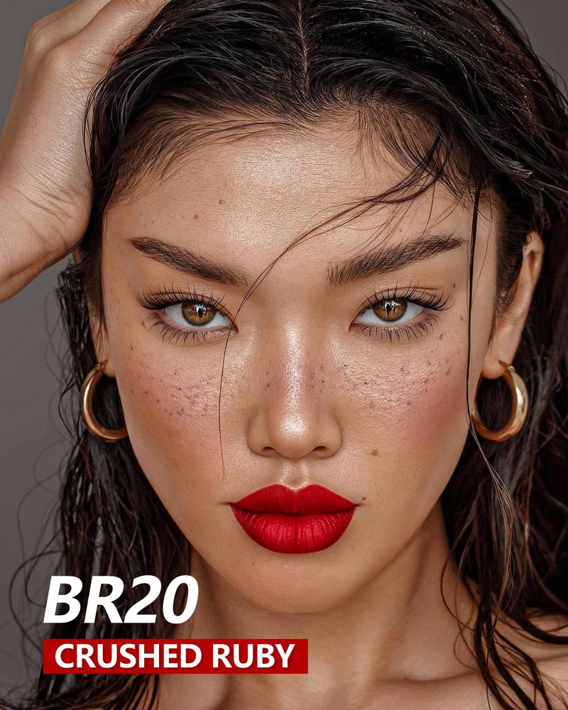 MAKI YIKA 3Pc Metallic Lipstick Long Lasting Nude Pink Red Glitter Lipsticks High Shine Lipstick No Smudge No Transfer Liquid Lip Gloss (Nude/Pink/Red)