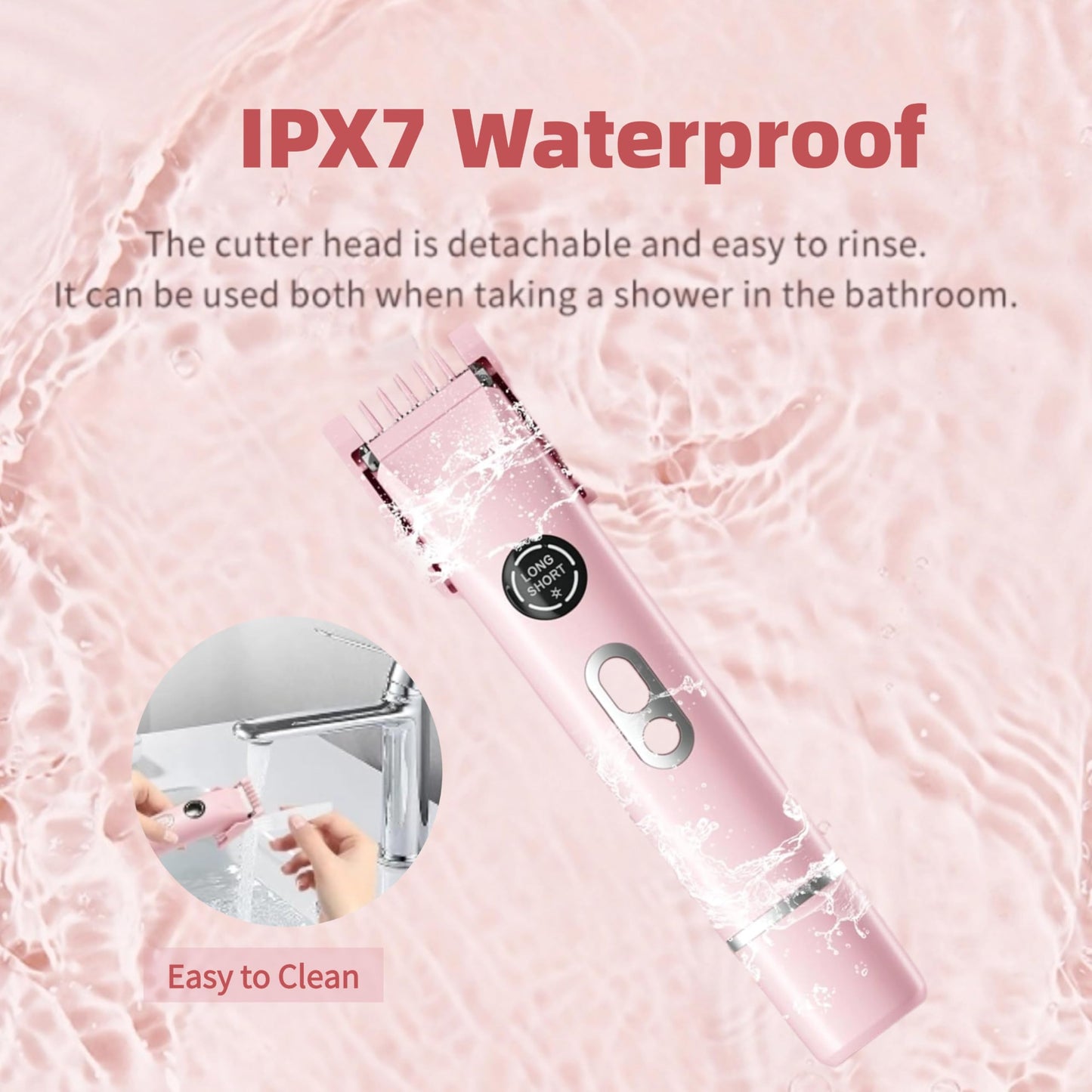 Bikini Trimmer for Women,4 in1 Electric Razor & Shaver with Dual Ceramic Blades,Dermave Bikini Shaver,Body & Intimate Areas, 90min Cordless Runtime, Waterproof Travel Grooming Kit