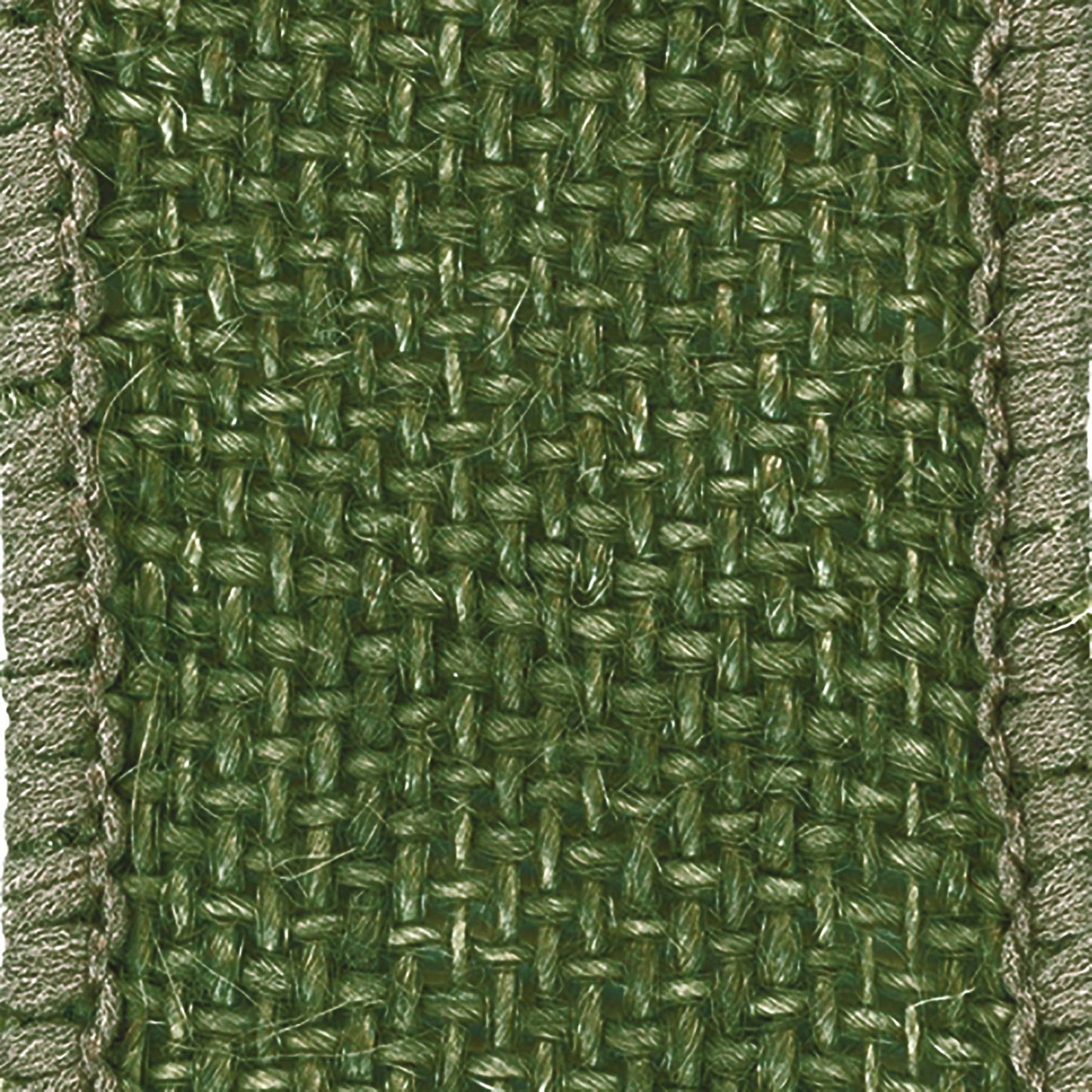 Offray 1.5" Wide Wired Edge Burlap Ribbon, 3 Yards, Moss Green